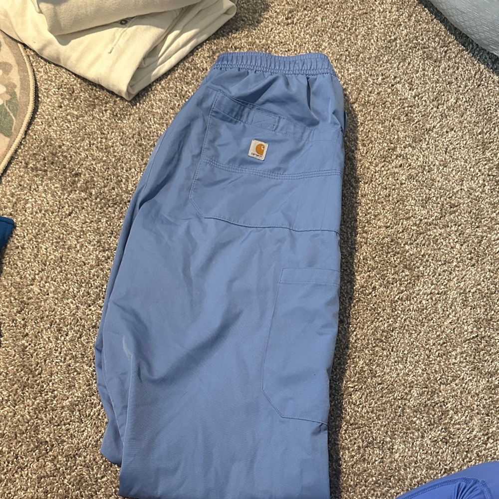 Carhartt Light Blue scrub pants